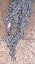 Lovely scarf GREY & SILVER