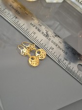 22k pure gold jumka earrings - pure,