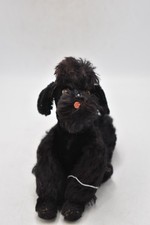 Vintage 1950s Steiff Poodle Dog – 20cm – Mohair, Fully Jointed, Glass Eyes