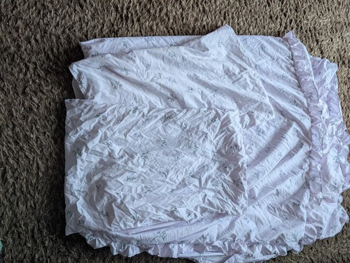 Pale lilac king - pale, duvet