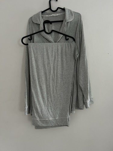 Grey pyjamas long sleeve - grey,