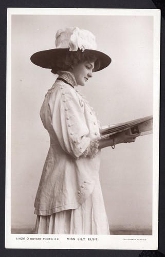 C1910 rotary rppc - of, actress