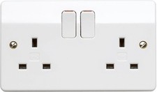 MK Logic Plus Double Socket