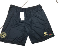 QUEENS PARK RANGERS SHORTS Size 2XL  W34-36" Gold Black Errea Third Kit Shorts