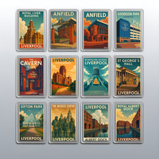 Acrylic Liverpool Travel
