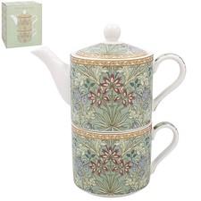 William Morris' Hyacinth Design - Fine China Tea For One Set