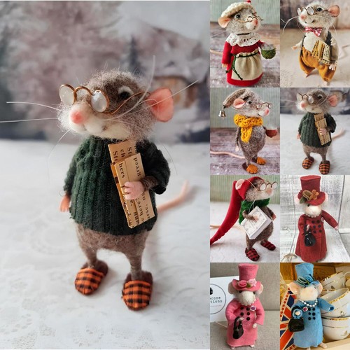Mouse doll christmas - mouse,