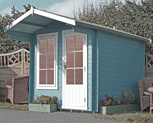 7x7 garden log cabin - 7x7,