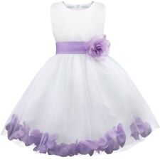 UK Kids Flower Girl Dress