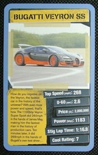 1 x info card Top Gear 2 Cool