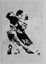 Blek le Rat French Graffiti Art Postcard - unused