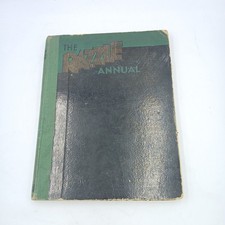 The Second Razzle Annual Hardcover Book 1935 Illustrated Antique Damaged