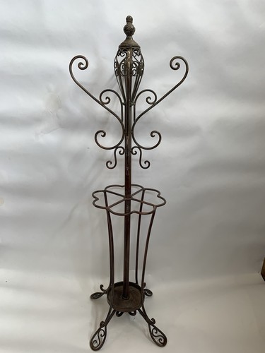 Ornate cast iron umbrella - iron,
