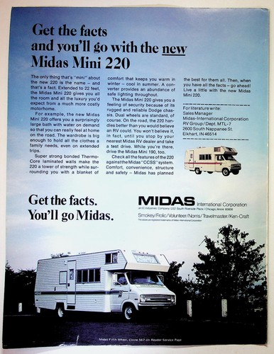 Midas mini 220 motorhome - 220, rv