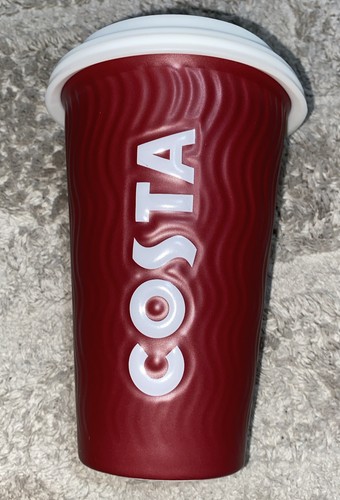 Costa coffee rippled ceramic - costa,