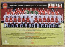 official Arsenal 06/07 team