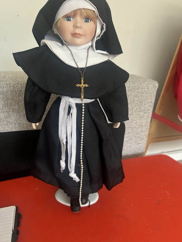 Antique collectible nun - antique,