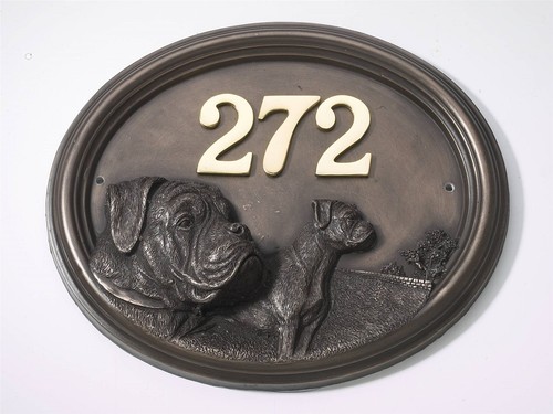 Bronze finish boxer - bronze, house
