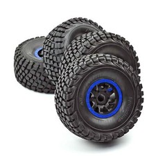 FTX DR8 Wheels and Tyres Full Set of 4 Blue 17mm FTX9582B