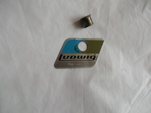 Ludwig blue olive badge - ludwig,