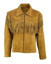 Men's Western Suede Fringe