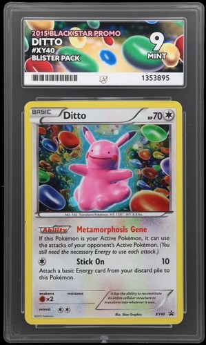 Pokémon tcg ditto - pokémon, black