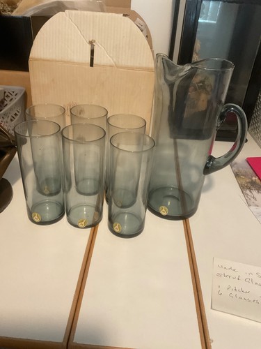 Swedish glass skruf - by,