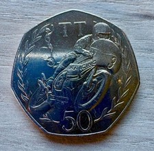 Isle of Man 50p Coin TT