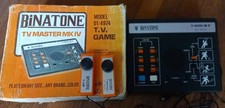 Vintage BOXED Binatone TV Master MK 4 IV Model 01 4974 TV Game Console UNTESTED