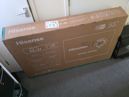 Hisense 55u8qtuk u8q - hisense, inch
