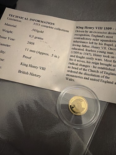 Grams gold coin - 0.5,