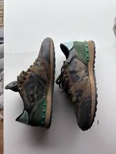 Rockrunner  - Valentino Garavani Army Green Camouflage - Size 10.5 - SY2S0723
