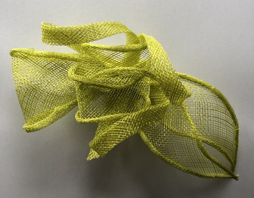 Fascinator chartreuse bright - fascinator,