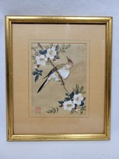 Watercolour Painting On Silk