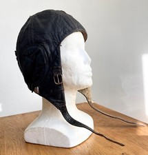 WW2  Luftwaffe LKpW101 Leather Flying Helmet