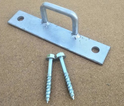 Staple elongated plate farm - staple,