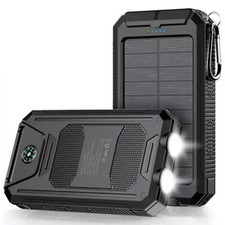 Solar Power Bank Fast Charging