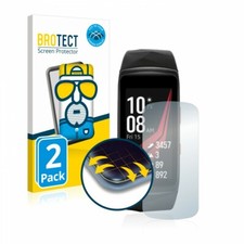 Samsung Gear Fit 2 Pro , 2 x BROTECT® Matte Flex 3D Screen Protector, Anti-Glare