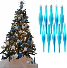 20 XMAS DROPLET BAUBLES