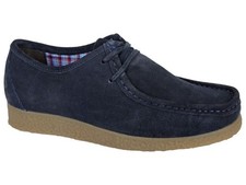 Roamers M954 Mens Navy Suede