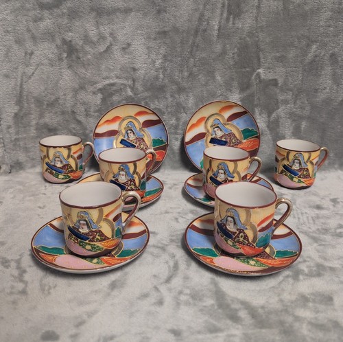 Genuine samurai china tea set - samurai,