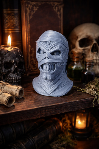 Mummy skull bust - mummy,