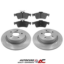 FOR FORD KUGA TITANIUM X 2.0 TDCI MK2 REAR COATED BRAKE DISCS 280mm & PADS