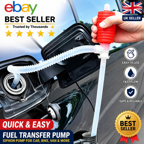 Long hand syphon - suction, pump