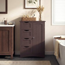 Brown Bathroom Cabinet