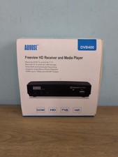 August DVB400 1080p HDMI Freeview HD Recording Receiver & Media Player - Black