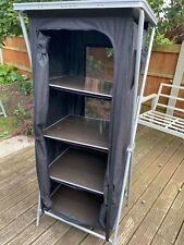 QUEST TRAVELLER 4 SHELF LARDER. PORTABLE CAMPING CUPBOARD, CARAVAN OR BEDSIT