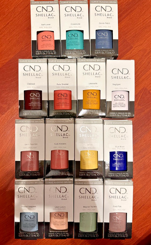 Cnd shellac gel polish - gel, new