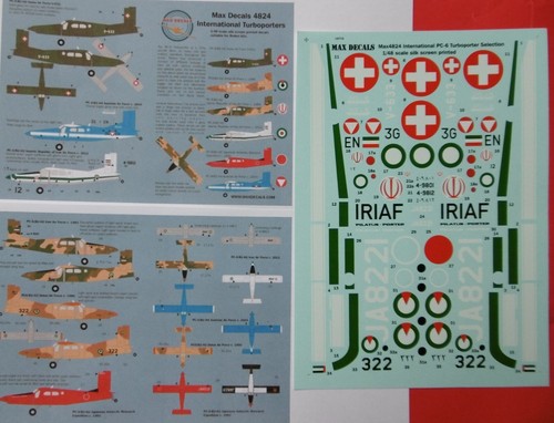 Decals pilatus pc 6 - :,