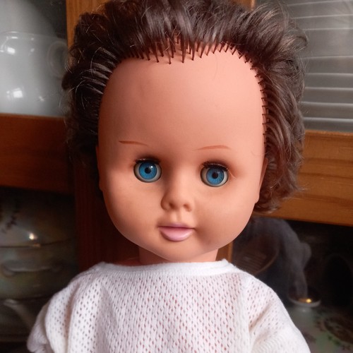 Large vintage doll - vintage,